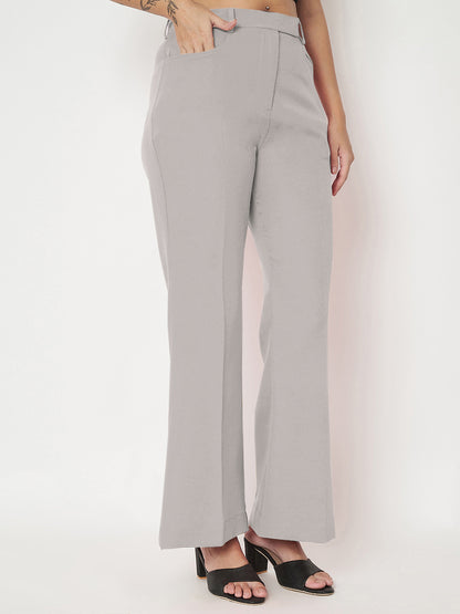 Regular Fit Bootcut Trousers