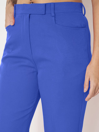 Regular Fit Bootcut Trousers