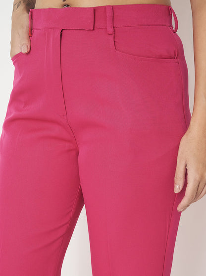 Regular Fit Bootcut Trousers