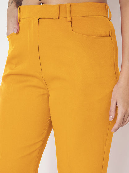 Regular Fit Bootcut Trousers