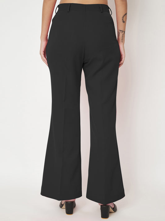 Regular Fit Bootcut Trousers