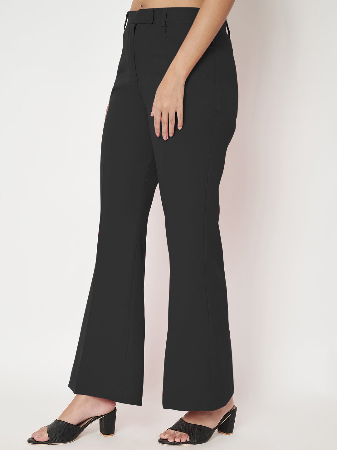 Regular Fit Bootcut Trousers
