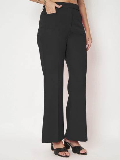 Regular Fit Bootcut Trousers