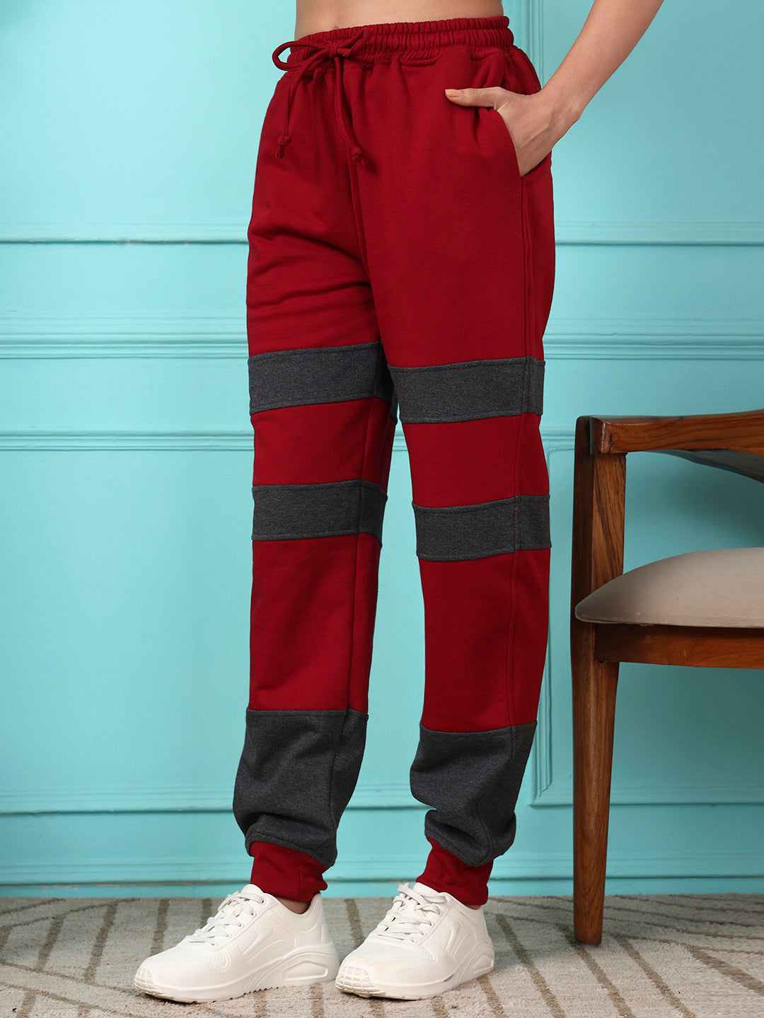 Colourblocked Hooded Sweatshirt & Joggers Co-Ords