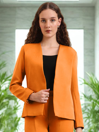 Formal Front Open Blazers