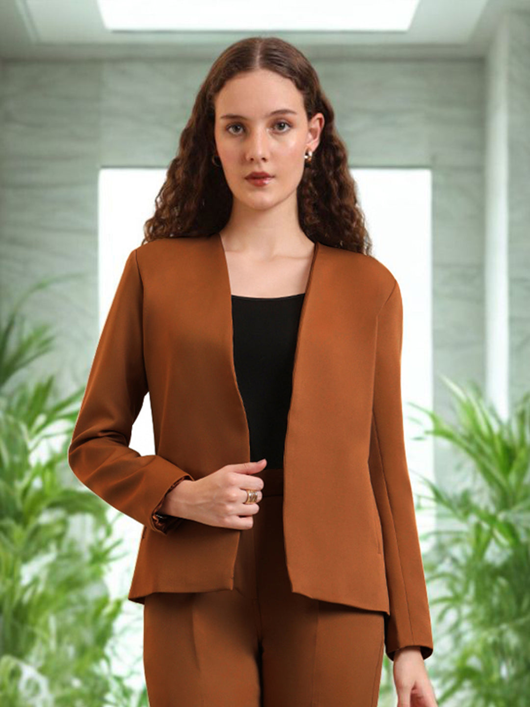 Formal Front Open Blazers