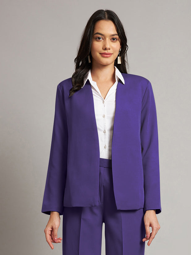Formal Front Open Blazers