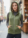 Sleeveless Hooded Sweatshirt