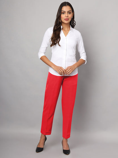 Ankle Length Formal Trousers