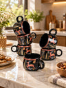 Coffee Mugs Set of 6 | 200 ml