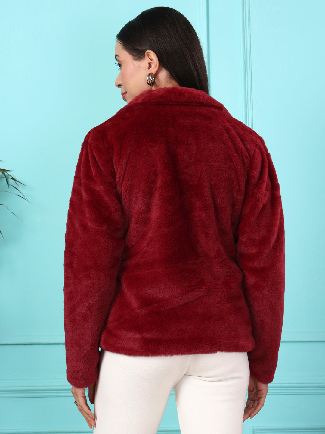 Single-Breasted Winter Coat