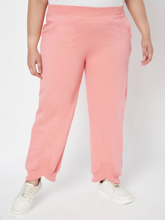 Pluslane Relaxed Solid Regular Fit Trousers