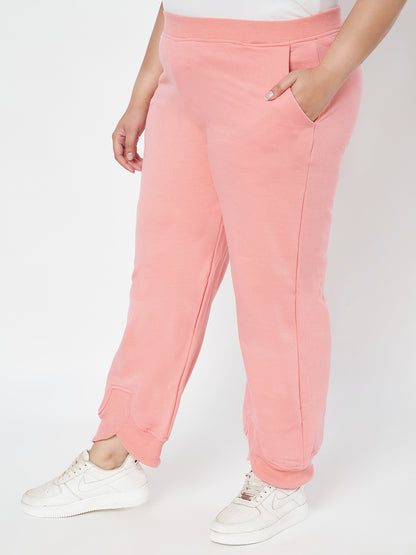 Pluslane Relaxed Solid Regular Fit Trousers