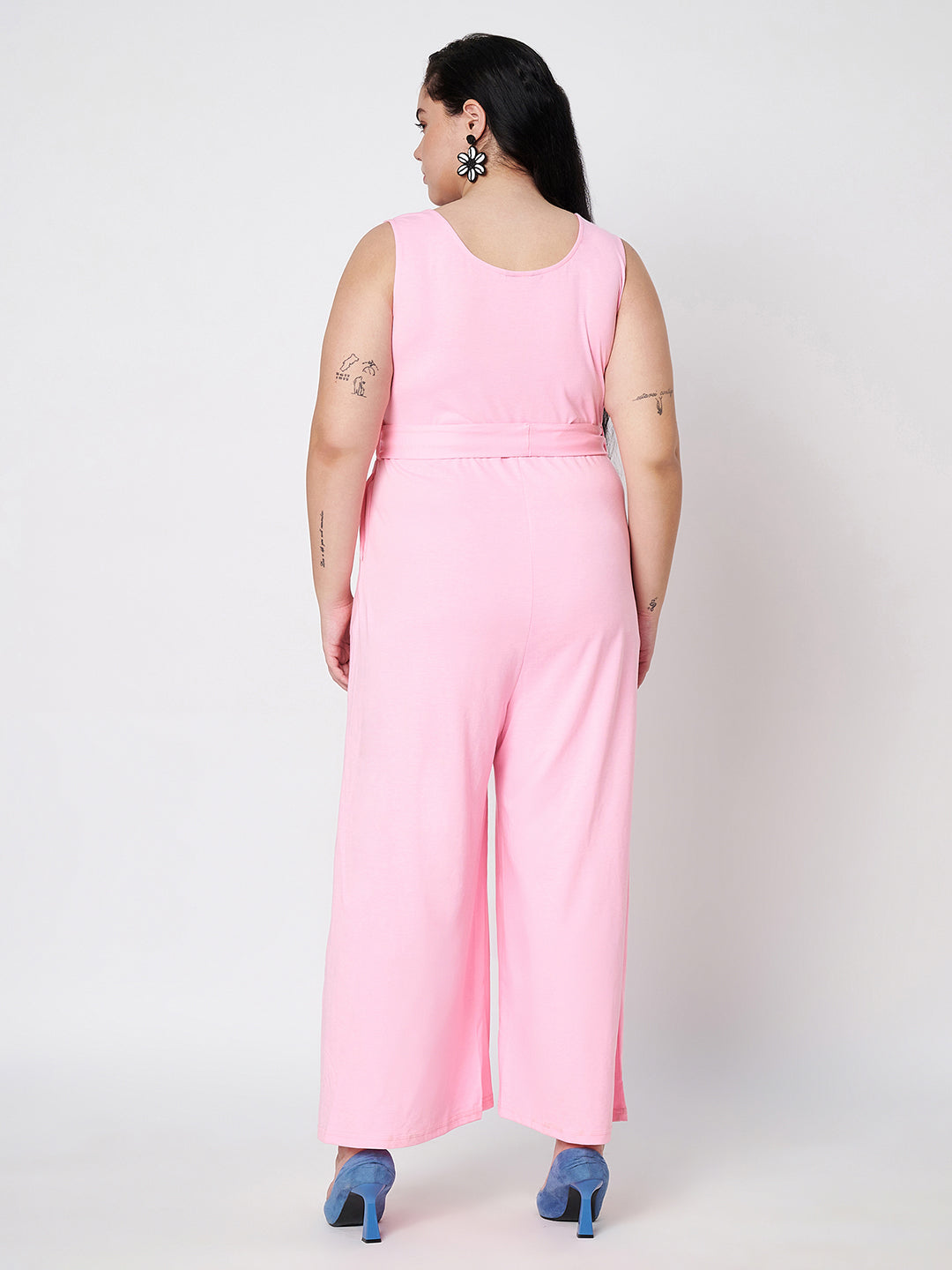 Plus Size Basic Jumpsuit