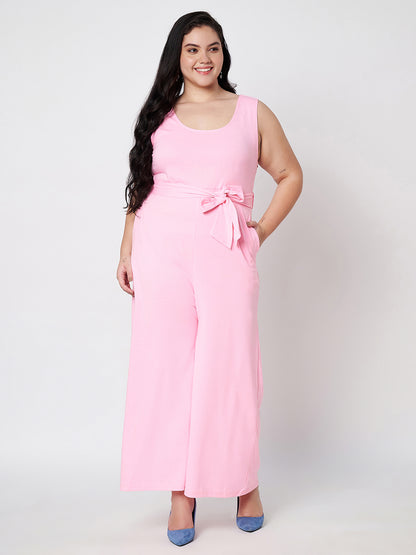 Plus Size Basic Jumpsuit