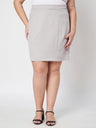 Pluslane Above Knee Skirts