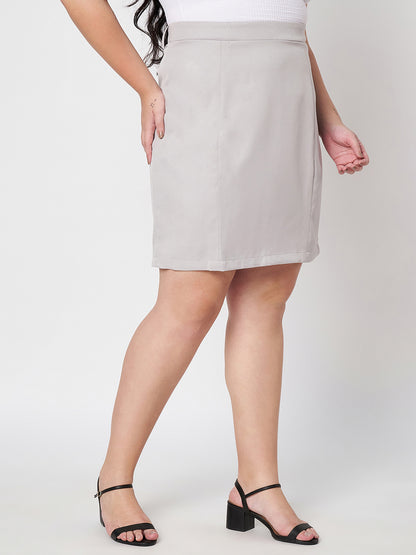 Plus Size Above Knee Skirts
