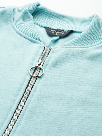 Henley Collar Sleeveless Fleece Zip Detail Tailored Jacket