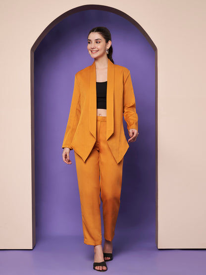 Shawl Collar Blazer With Trousers Two Pieces Formal Suit