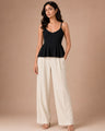 Shoulder Strap Peplum Top