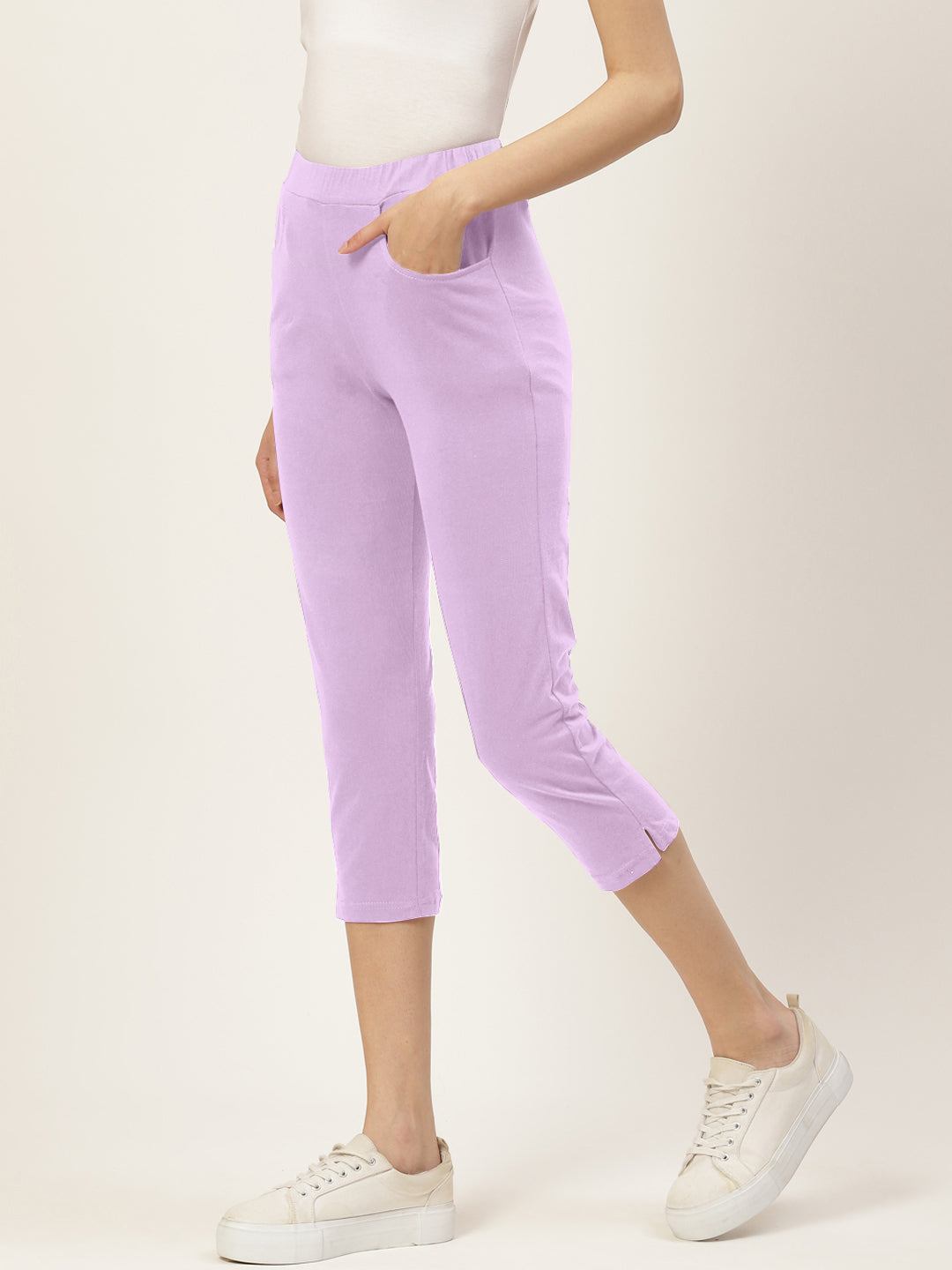 Pure Cotton Capris