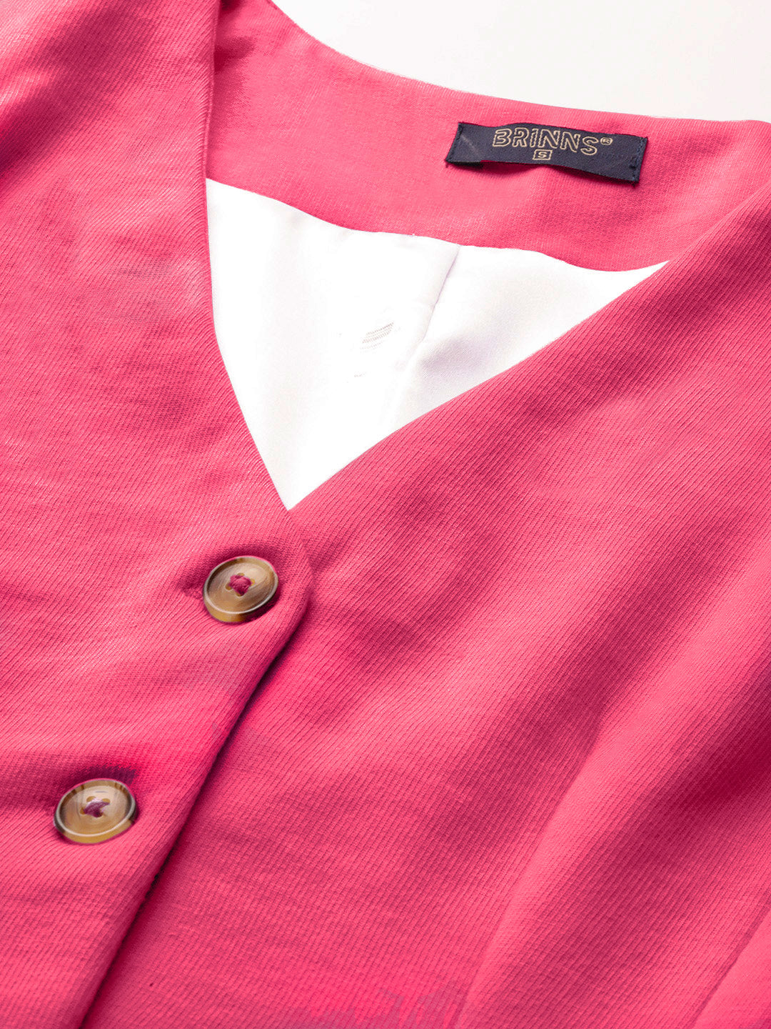 V-Neck Fleece Waistcoat