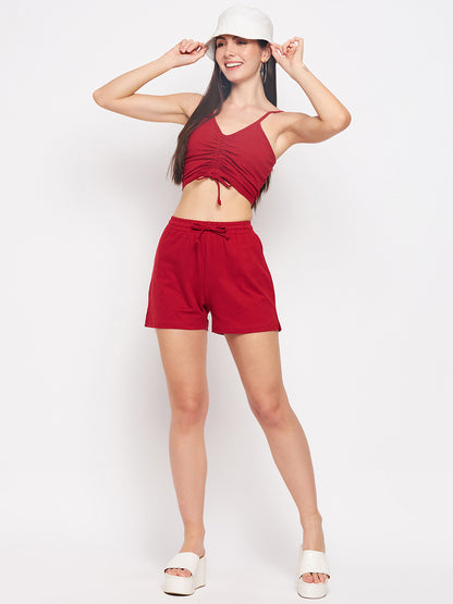 Cotton Top & Shorts Co-Ords