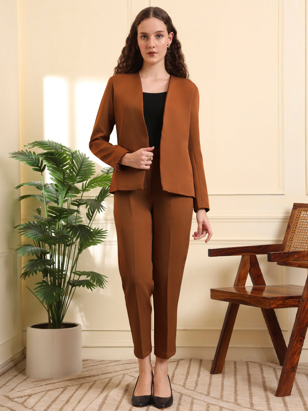 Formal Front Open Blazers