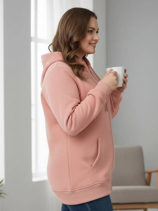 Plus Size Hooded Sweatshirt
