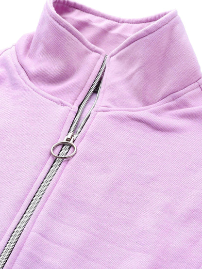 Solid Tailored Sleeveless Fleece Jacket