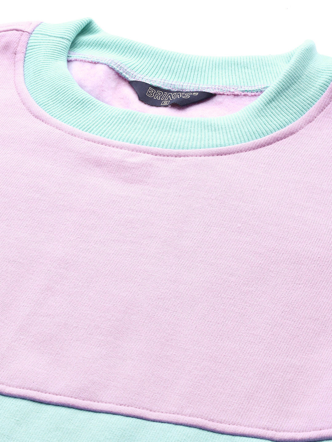 Colourblocked Pullover Sweatshirt