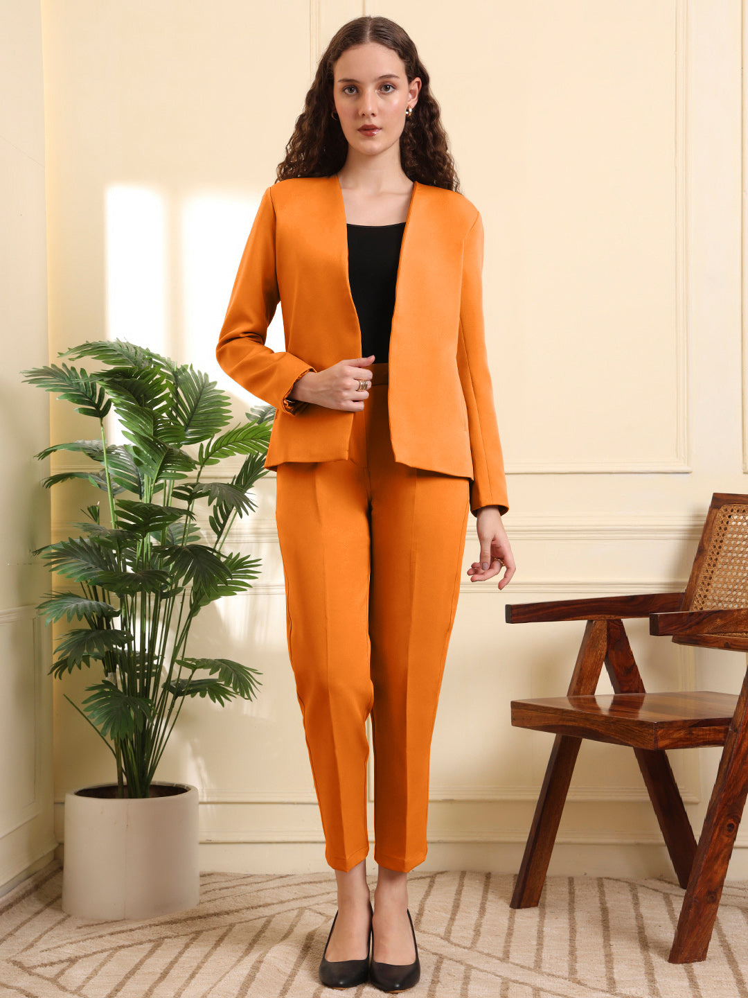Formal Front Open Blazers