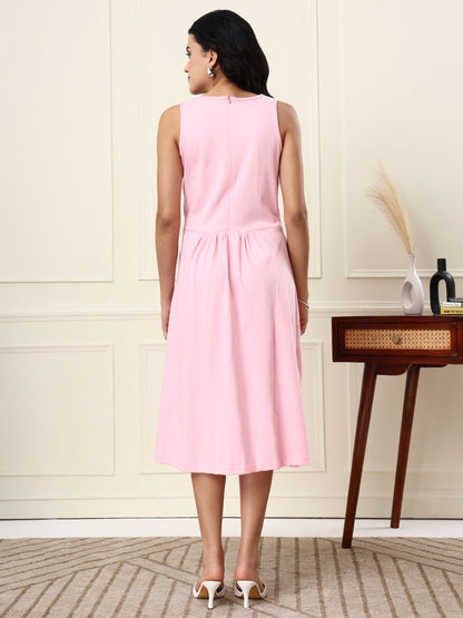 Fit & Flare Midi Dress