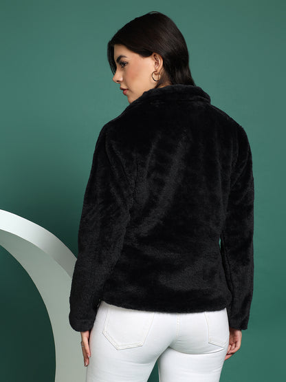 Single-Breasted Winter Coat
