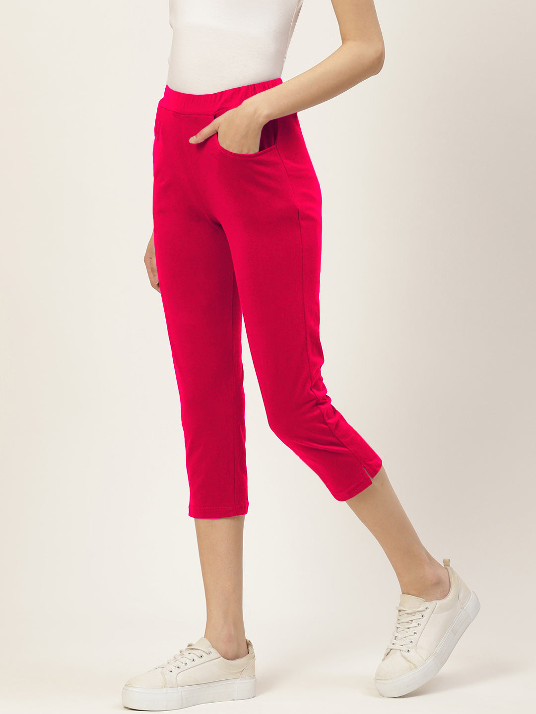 Pure Cotton Capris
