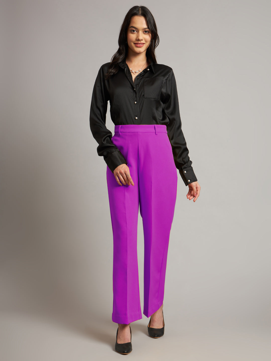 Regular Fit Formal Trousers