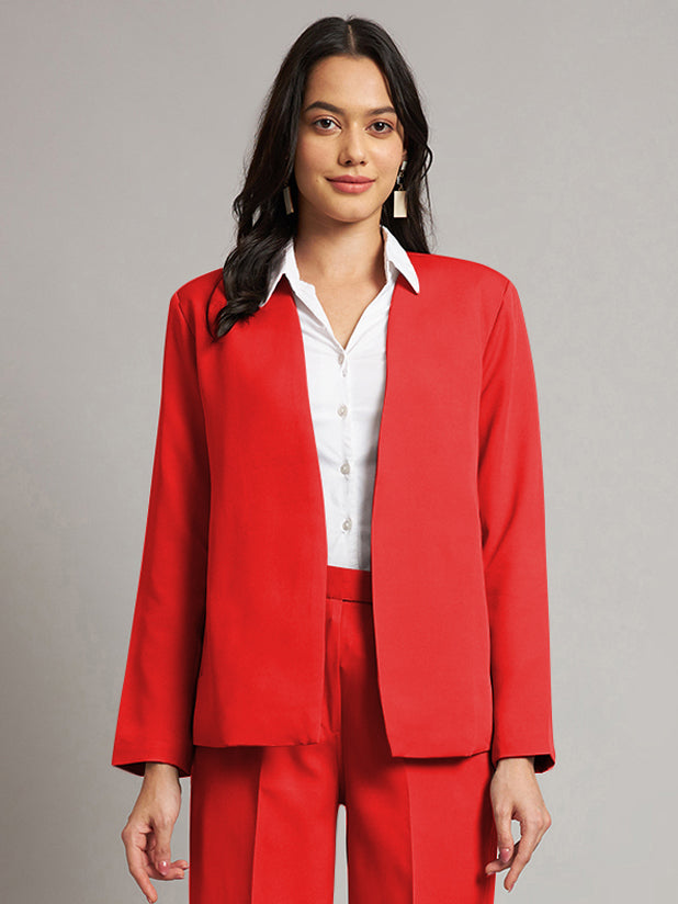 Formal Front Open Blazers