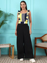 Multicolor Printed Jumpsuit