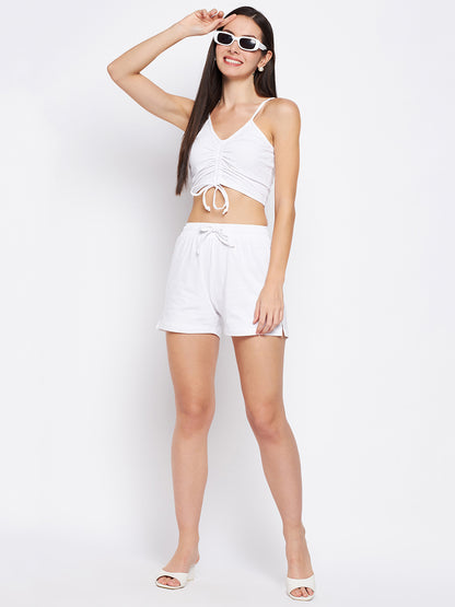 Cotton Top & Shorts Co-Ords