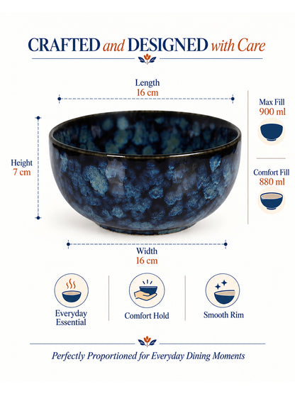 Dinner Serving Bowls | 900 ml