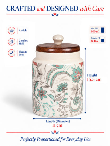 Storege Jar | Multicolor - 900 ml
