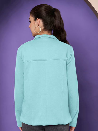 Casual Fleece Buttoned Jacket