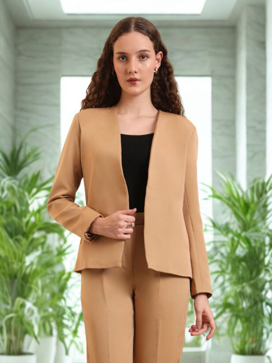 Formal Front Open Blazers