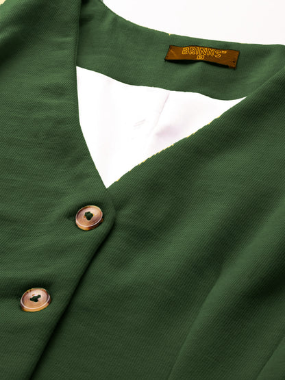 V-Neck Fleece Waistcoat