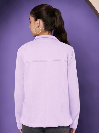 Casual Fleece Buttoned Jacket