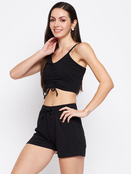 Cotton Top & Shorts Co-Ords