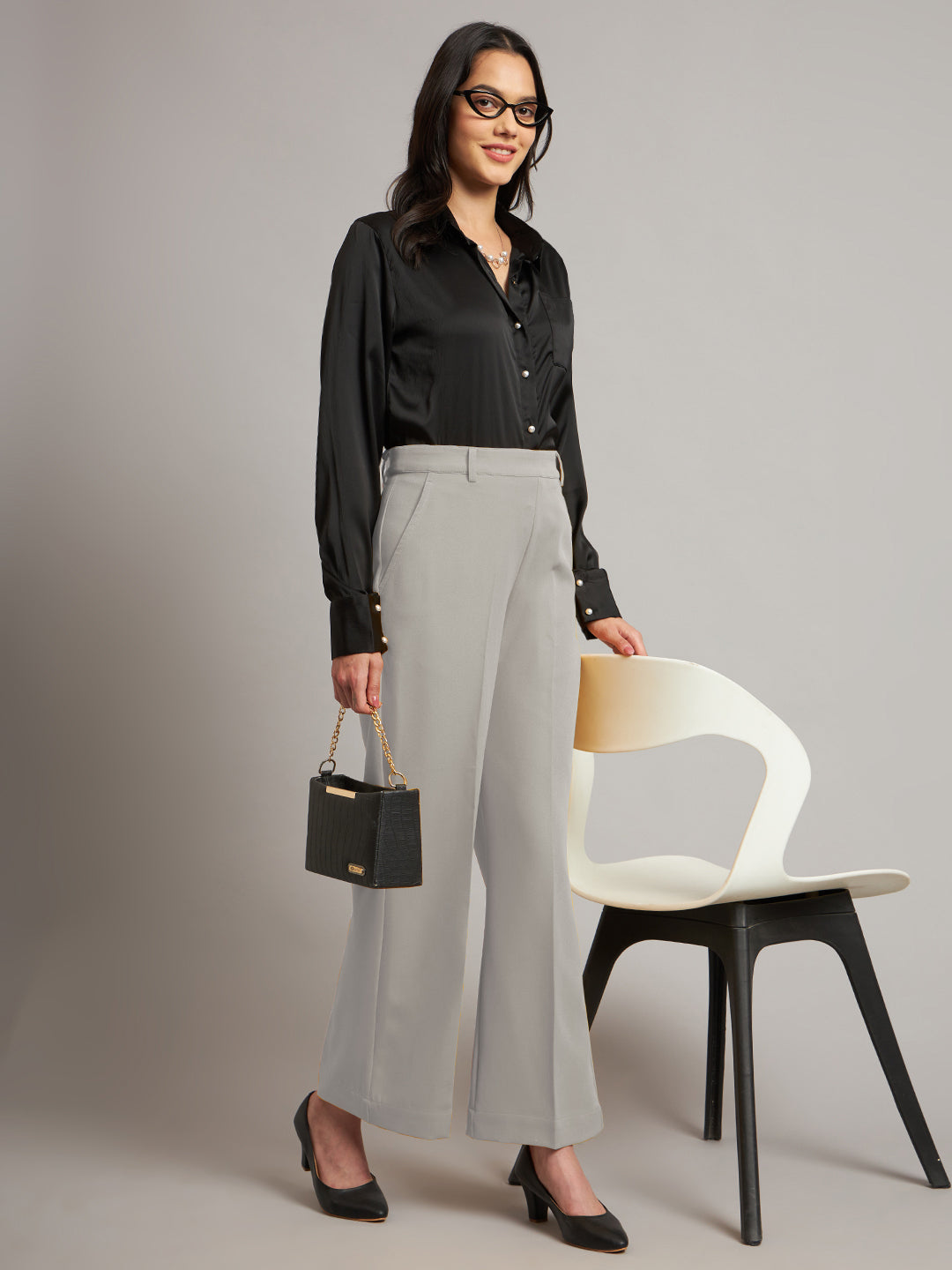 Regular Fit Formal Trousers