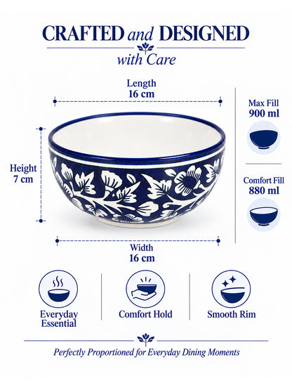 Dinner Serving Bowls | 900 ml