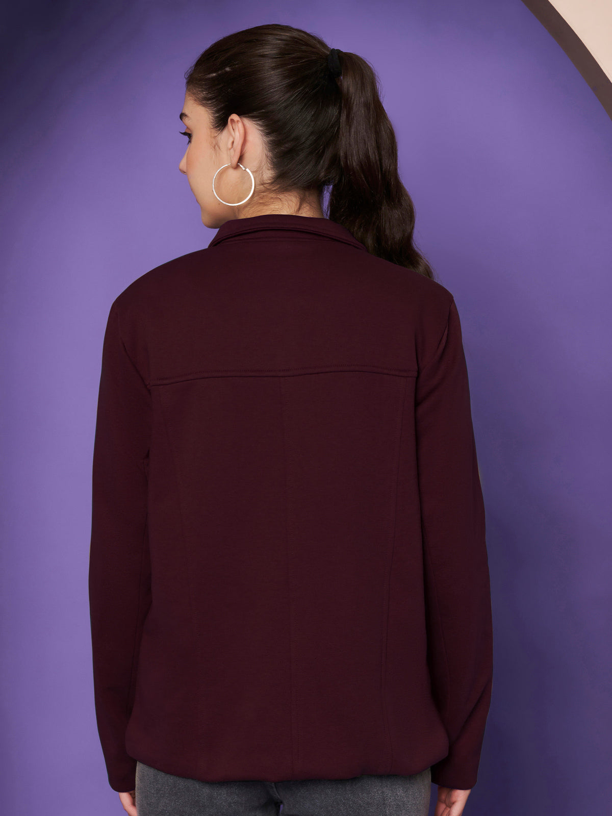 Casual Fleece Buttoned Jacket