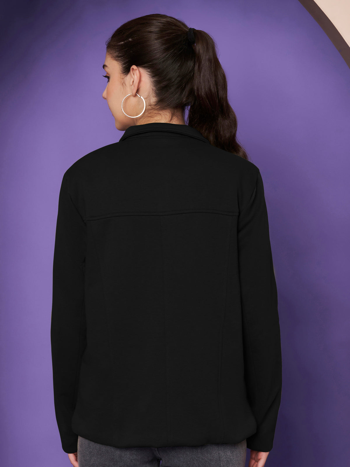 Casual Fleece Buttoned Jacket